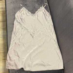Grey Victoria’s Secret Slip dress